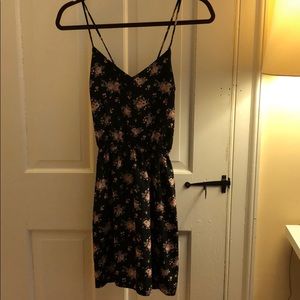 Sexy floral minidress